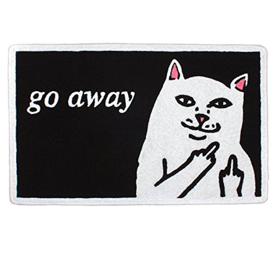 送料無料！RIPNDIP / Go Away Rug Amazon｜RIPNDIP【リッピンディップ】GO AWAY RUG ラグ 玄関