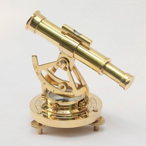 Collectibles Buy Alidade Compass Finish 6 Shiny Brass by Collectibles Buy