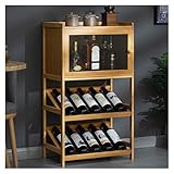 Améliorez votre espace avec notre casier à vin en bambou, parfait pour les bars à domicile, les restaurants, les salons et les cuisines. Ce présentoir à vin organise magnifiquement votre collection de vin tout en améliorant votre décoration avec son design élégant. Profitez à la fois de la fonctionnalité et du style en présentant vos bouteilles préférées d'une manière élégante. Idéal pour tout amateur de vin