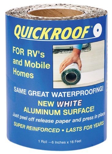 CofairWQR625 Quick Roof Pro Aluminum White 6" x 25'