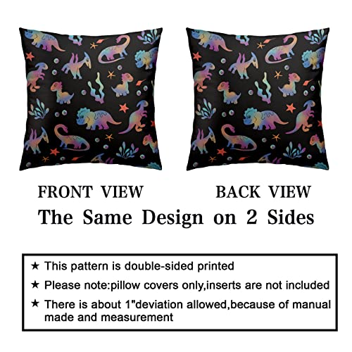 Kwlegh Adorable Colorful Cartoon Pillow Covers Starfish Pillow Cases Ocean Animal Throw Pillow Covers 18X18 Cotton Blend Game Room Decor For Sofa Couch Bed In 2 Pcs #TOP5