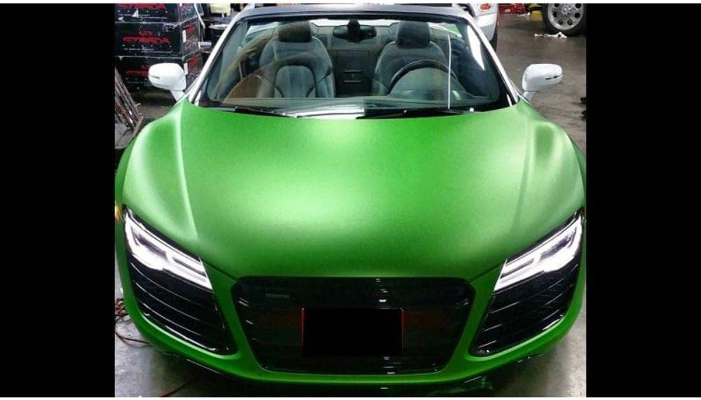Averry SW900 Matte Green Apple Metallic | 745-M | Vinyl CAR WRAP Film (5ft x 2ft (10 Sq/ft)) w/Free-Style-It Pro-Wrapping Glove