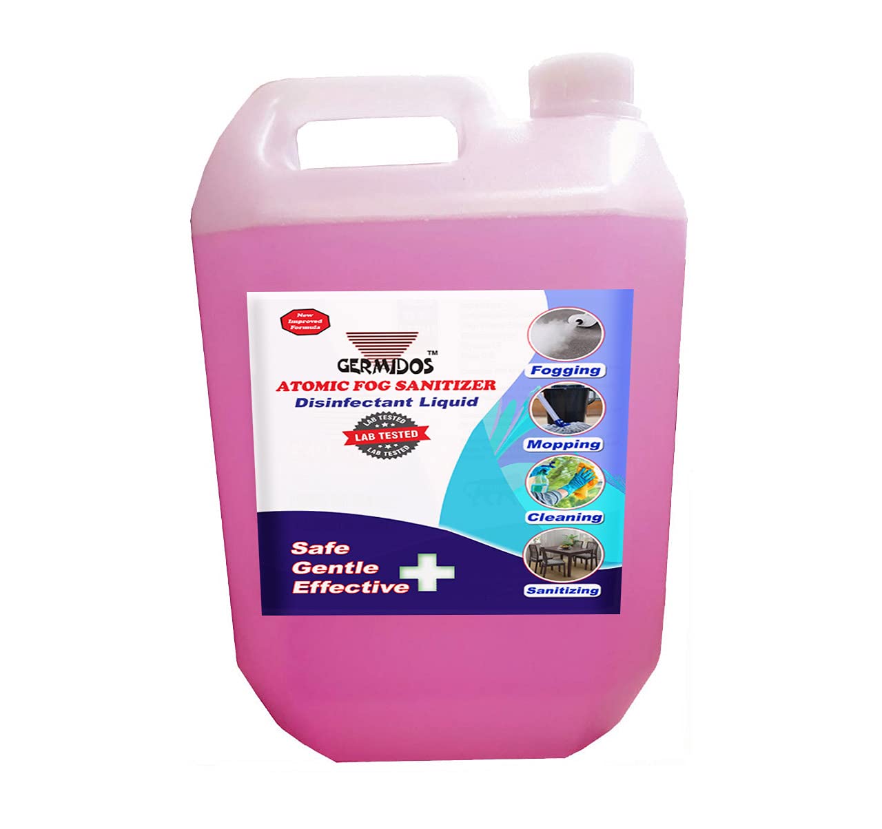 GERMIDOS® Sanitizer Fog Machine Liquid Disinfectant For Fumigation, Cleaning, Mopping, Sanitizing of Hospitals, Schools, Offices and Homes, with Lab Certificate-attached. (5L pack) (B08SL72BKK) Amazon Price History, Amazon Price Tracker