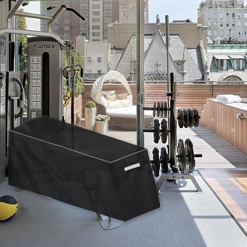 Tabla de abdominales con revestimiento refinado y protector de banco 4