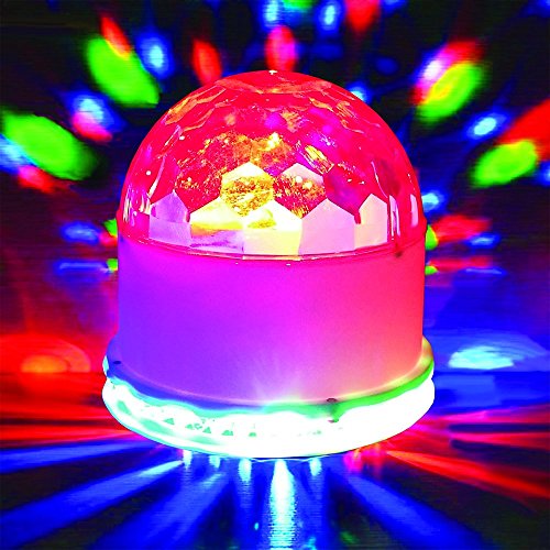 LED Magic Ball Light Effect. Set this LED light on a table and watch it light up your entire room.