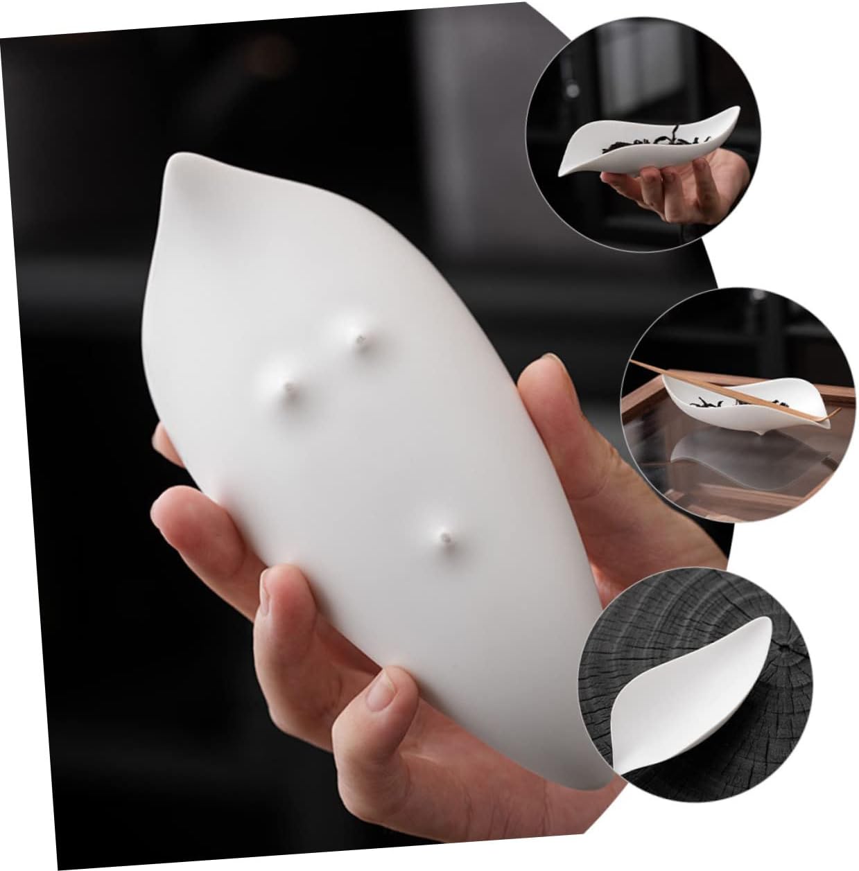 Ceramic Tea Scoop Multi-function Spoon for Loose Tea Leaves Delicate Ceramic Spoon