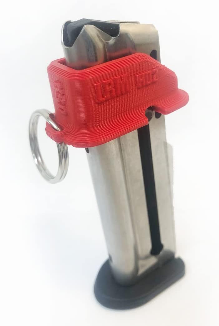 Hilljak Smith & Wesson M&P 22, Model 22A, Ruger SR22, Colt 1911 22LR, Walther P22, PPQ M2, Beretta M9 22LR Magazine Speed Loader LRM (Red) : Gun Magazine Loaders : Sports & Outdoors