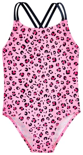 Traje de baño para niña Playshoes rosa leo para las vacaciones de verano en la playa