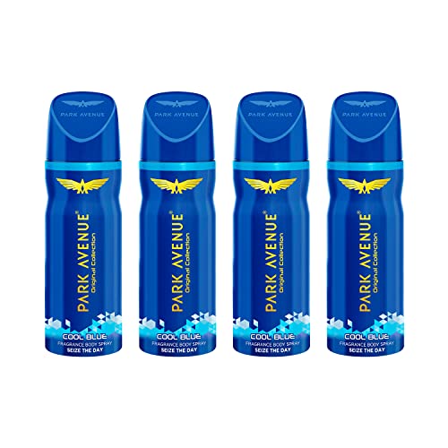 Park Avenue Male Original Cool Blue Fresh Deodorant Aerosol For Men 150Ml Pack Of 4