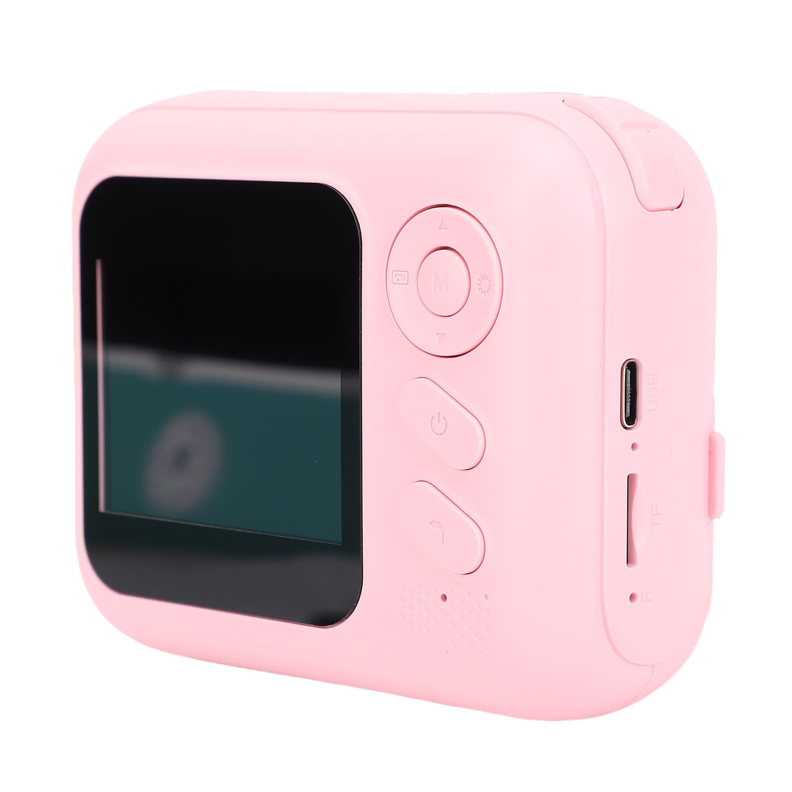 Instant Print Camera,48Mp Pixels 2 Inch Hd Screen Digital Zoom Portable Thermal Printing Camera, Hd Digital Video Cameras for Toddler, Portable Toy for Kids (Pink)-image-30