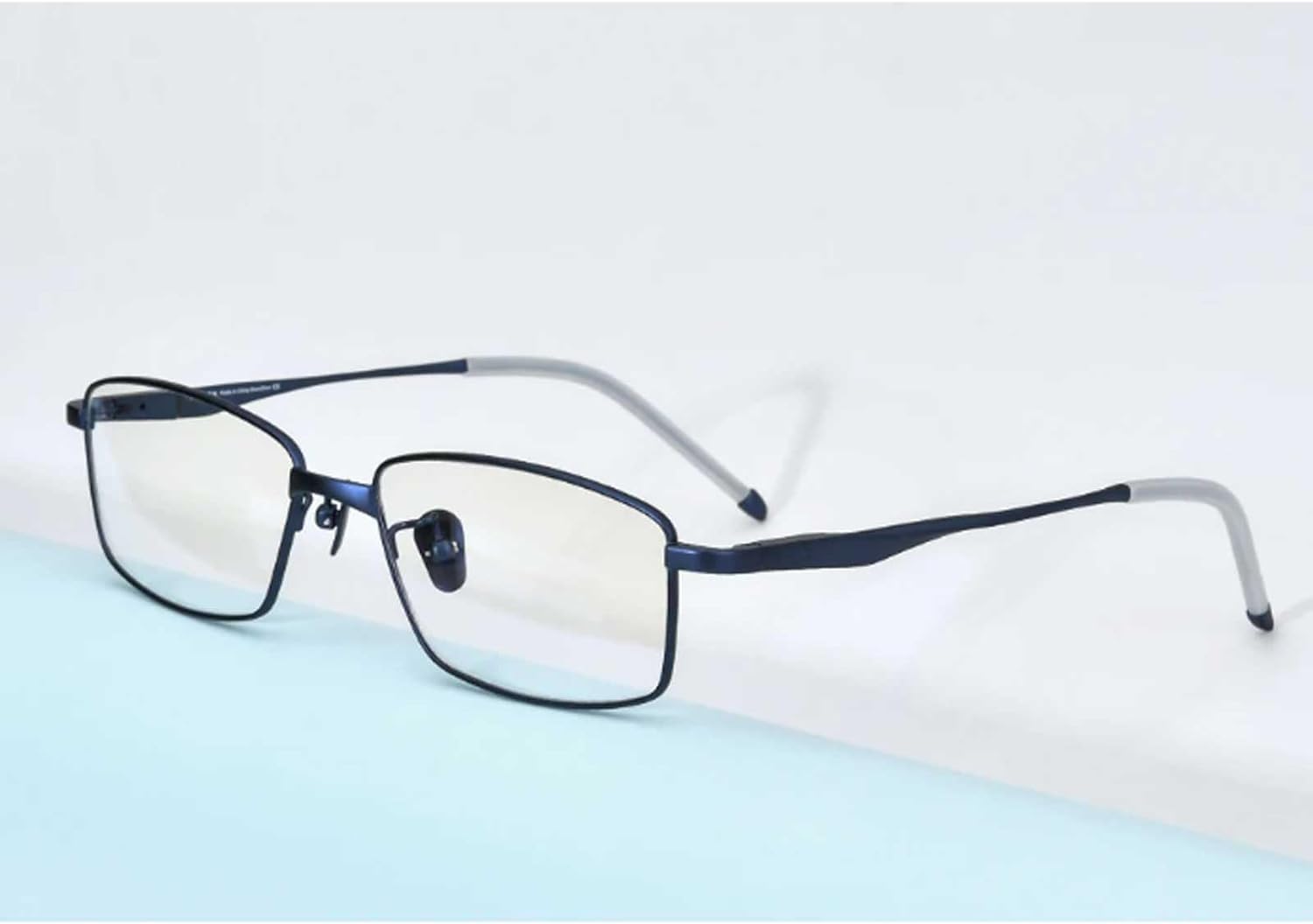Kwadratowe oprawki do okularów Czysty tytan Męskie oprawki do okularów Moda Vintage Okulary Ramki Akcesoria podróżne Ramki do okularów