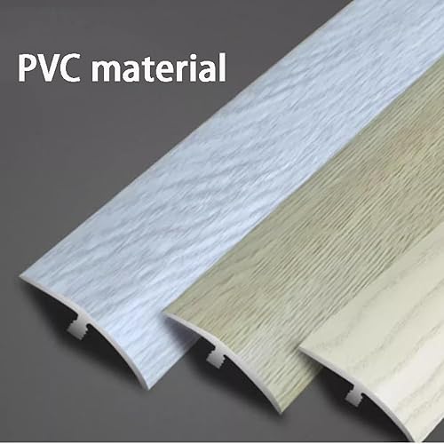 Miniatura 5 de TOCTUS OUKEJNM - Tira de umbral de piso de 3 pies, reductor de borde superpuesto, tira de transición de piso, protector de borde biselado, cubierta