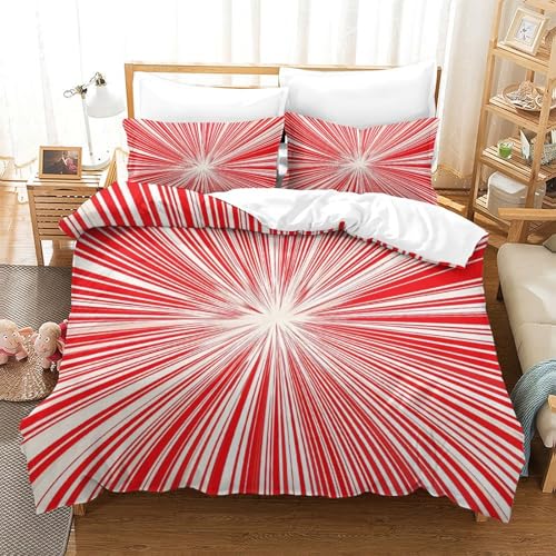 Parure de lit Super King en microfibre premium avec imprimé 3D - 2