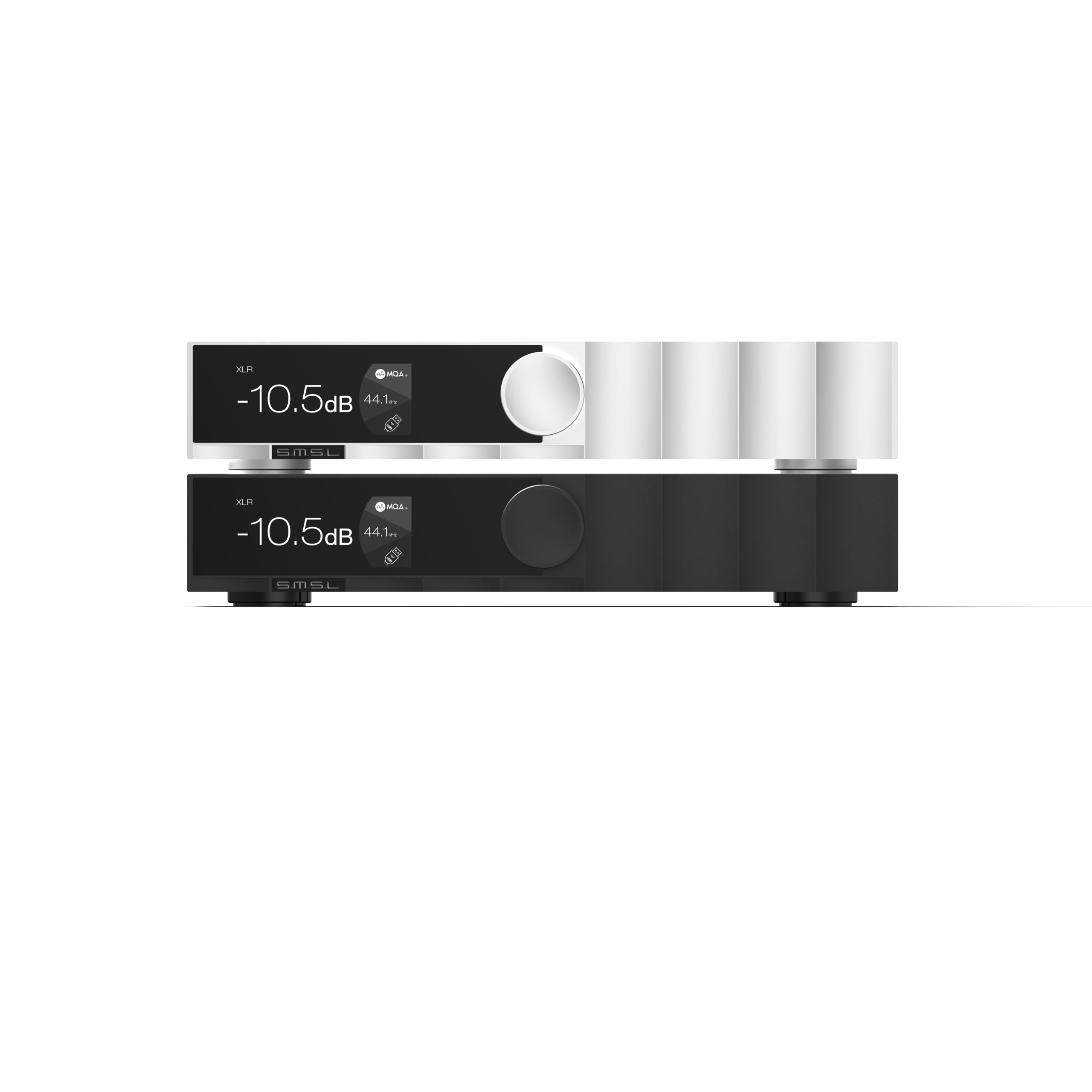 SMSL D400 MK2 Hi-Res DAC, dekoder MQA DSD512 XLR RCA przetwornik audio Hi-Res DAC z chipem AK4499EX, dekodowaniem MQA, DSD512, LDAC, Bluetooth, XLR i RCA do komputera stacjonarnego Hi-Fi Audio