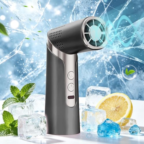 Ventilador portátil recargable de 5 velocidades para combatir el calor en tus excursiones 4