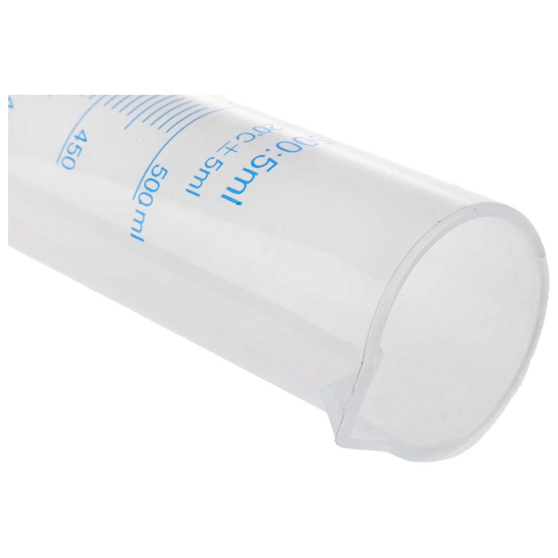 Tubo Graduado Transparente de plastico 500 ml