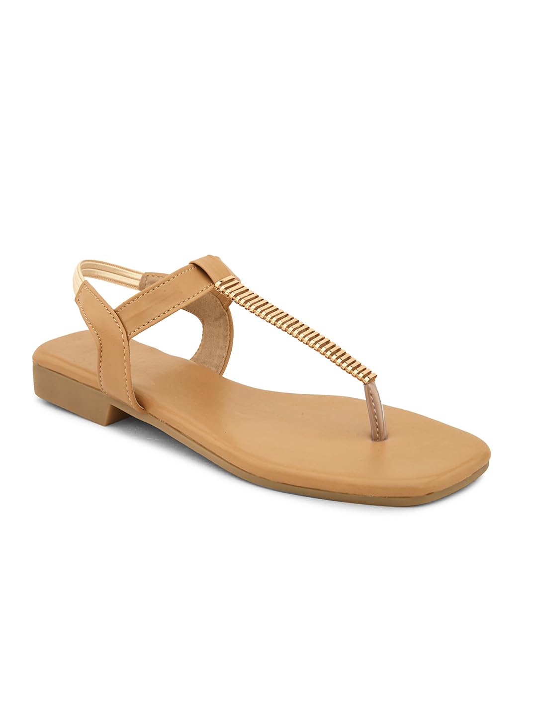 Creattoes Women Casual Flat Sandals Brown-W-2413 (B0D3HH9717) Amazon Price History, Amazon Price Tracker