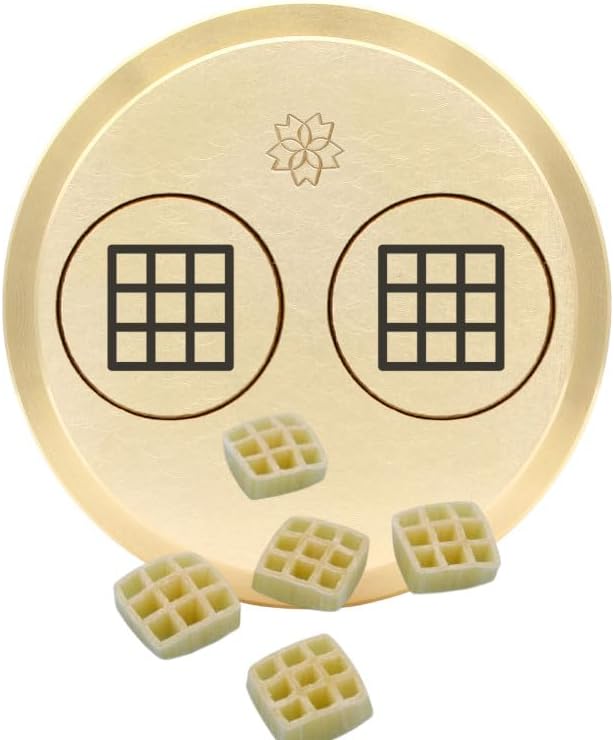 Die Brass Waffle Grid 14 mm - 1 mm for TR70 Sela La Pastaia Corngold Avancini Omegaone