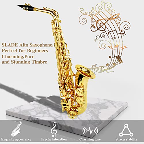 slade saxophone eb alto saxophone for beginner students saxaphone adult saxophone alto beginner saxophone alto saxaphone saxofon alto saxophone gold
