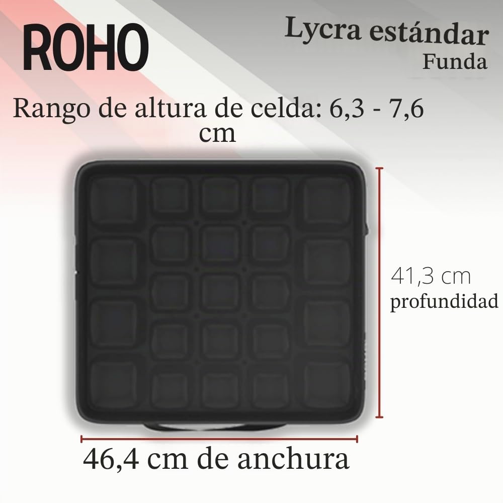 ROMOS1816 - Mosaic Cushion 18X16, w/Hand Pump Cover by ROHO Incorporated