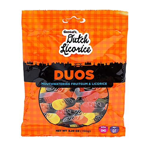 Gustaf's Licorice Duos, 5.29 Ounce (Pack Of 12) #TOP9