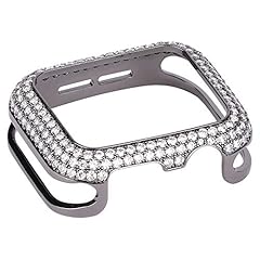 Black with White Crystals