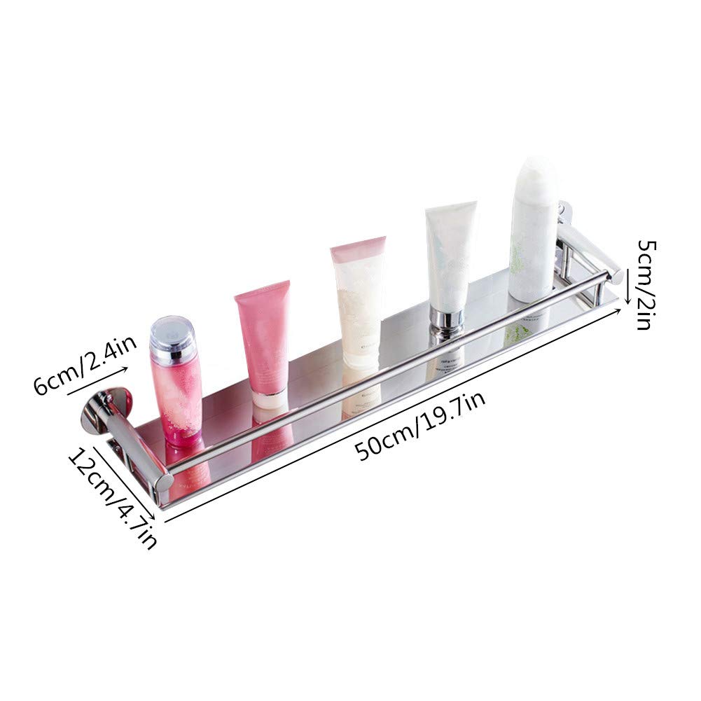 Estante para baño estanter¨ªa Pared Plataforma de Ducha Ducha Ajustable Estante Ducha de Almacenamiento Estantes para Cuarto de baño Ducha Colgante 50cm
