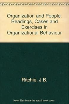 Paperback Organization and people: Readings, cases, and exercises in organizational behavior (The West series in management) Book