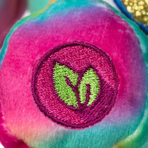 Care Bears 9" Glitter Good Vibes Bear - Tie-Dye Multicolored, Made from Recycled Materials! – Good for Girls and Boys, Collectors, Ages 4+ by Care Bears - Image 3