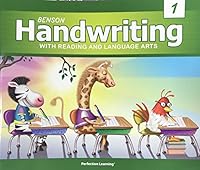 Benson Handwriting with Reading and Language Arts 1 1531122280 Book Cover
