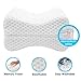 THETIS Homes Knee Pillow for Side Sleeper Leg Pillow for Sciatic Nerve Pain Relief, Back, Hip, Pregnancy and Spine Alignment - Memory Foam Orthopedic Legacy Leg Pillow with Washable Cover