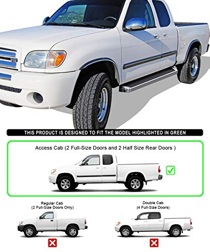 Estribos laterales para Toyota Tundra 2000-2006 miniatura 2