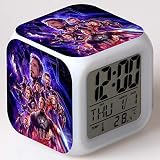 ⏰. El reloj digital para niños es elegante y fácil de leer. Adecuado para oficina, hogar, mesita de noche, decoración de mesa. Para los niños a los que les gustan los dibujos animados y las películas, este es un regalo de cumpleaños o Navidad divertido y perfecto. El reloj no es solo un despertador, sino también un juguete.