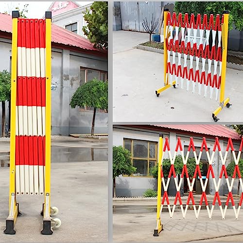 Barrière de circulation rétractable pliable pour signalisation routière