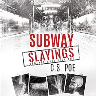 Diseño de la portada del título Subway Slayings