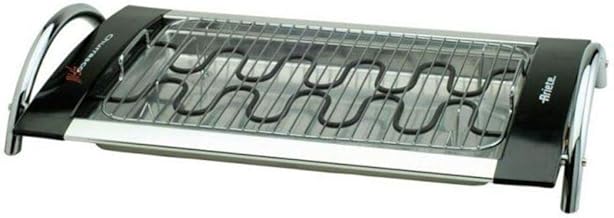 شواية اريتي تشوراسكو 732، شواية مزدوجة مع صينية من الألومنيوم، 2000 وات، أسود/فضي (من ديلونجي جروب)