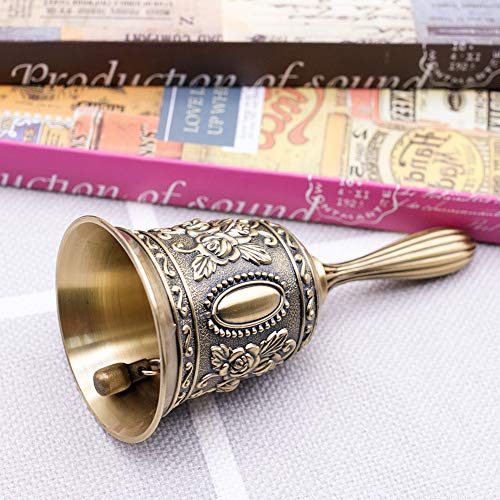 Domestar Hand Bell Call Bell Brass Wedding Bells #TOP4