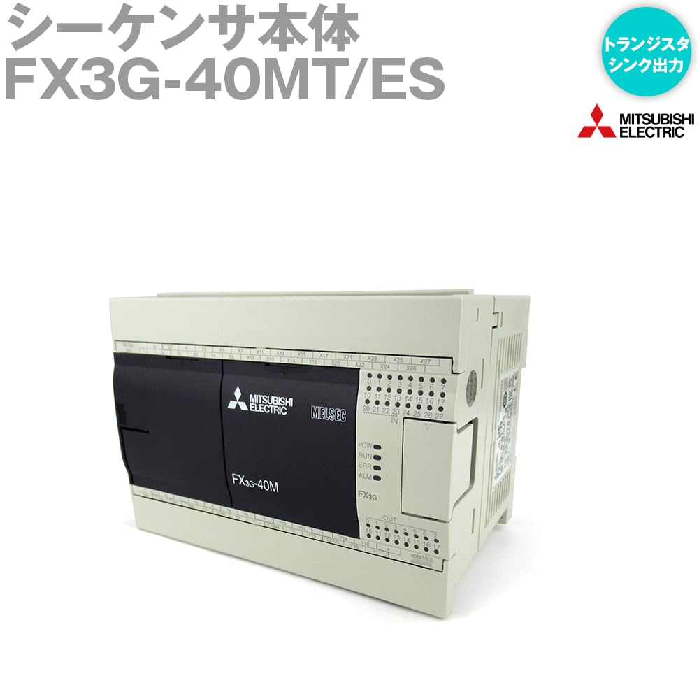 Amazon | 三菱電機 汎用シーケンサ MELSEC-F FX3Gシリーズ FX3G-40MT 