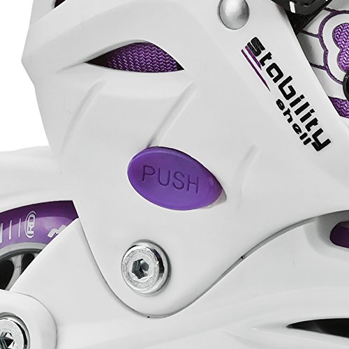 Stryde Kids' Inline Skates with Illuminated Wheels - Adjustable for Growing Feet