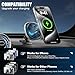 Likzest 15W MagSafe Car Mount Charger, Magnetic Wireless Car Charger Phone Holder for iPhone 17 Pro Max/17/16/15/14/13/12, Fast Charging Air Vent & Dashboard Mount, for Galaxy S25, Pixel with MagSafe