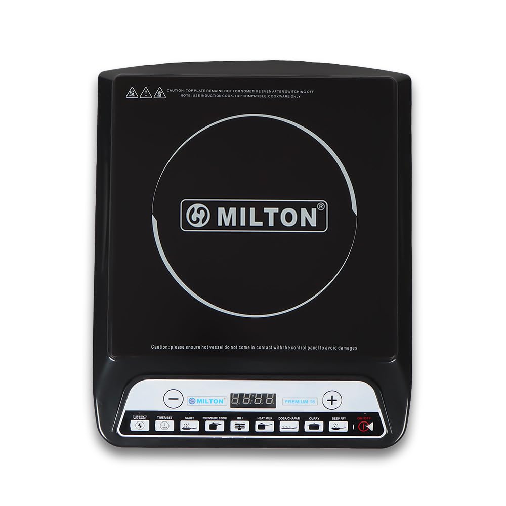 Buy MILTON A8 1600 Watt Auto ShutOff Induction Cooktop I Overheat