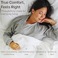California Design Den Luxury 800 Thread Count Queen Sheets Set,Bright White — image 5