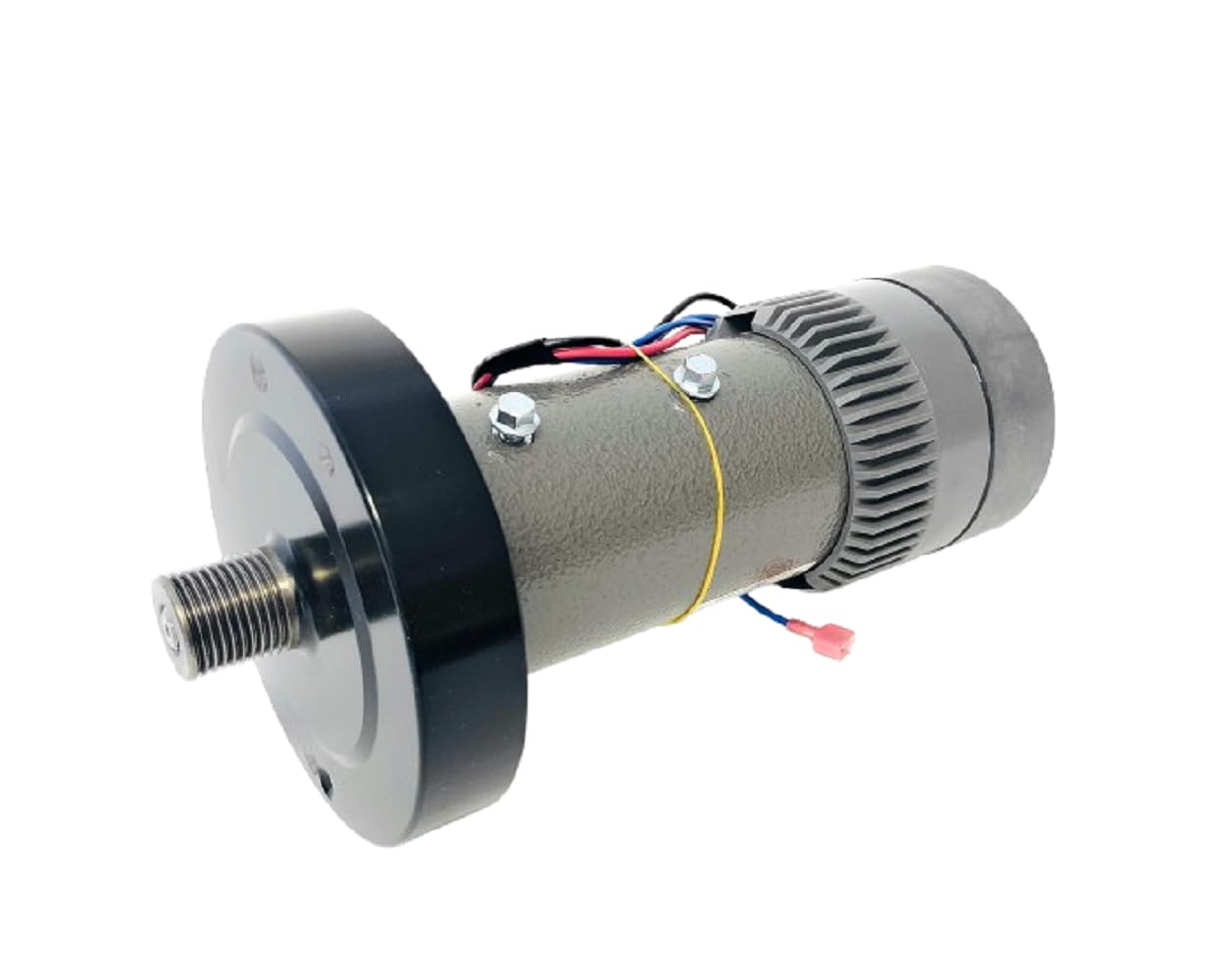 H.F Exchange DC Drive Motor with Flywheel 130VDC, 2089watts, 2.8hp Powerful Duty Permanent Magnet Smooth Operation Easy Replacement Treadmill Motor P/N 286075 & 295730 Work with Epic 705 CT