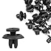 uxcell 20 x 8mm Nylon Push-Type Retainer Clips Fasteners Bumper Fender Hood Splash Shield