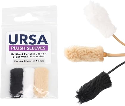URSA Plush Sleeves - MultiPack x1 Black, Beige & White