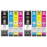 ZAZ IC4CL78 互換インク 2パックセット PX-M650A PX-M650F ICBK78 ICC78 ICM78 ICY78 ic78 IC78 ICチップ付き 残量表示可能 （78-2）