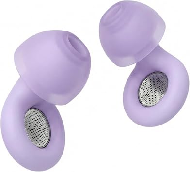 Sleep Earplugs 45DB Noise Cancelling Super Comfortable Reusable Noise Reduction Ear Plugs for Sleep & Travel & Work Hearing Protection Earbuds with 8 Tips XS, S, M, L