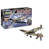 1:32 scale Revell Iron Maiden Aces High 35th Anniversary Spitfire MK.II Model Gift Set