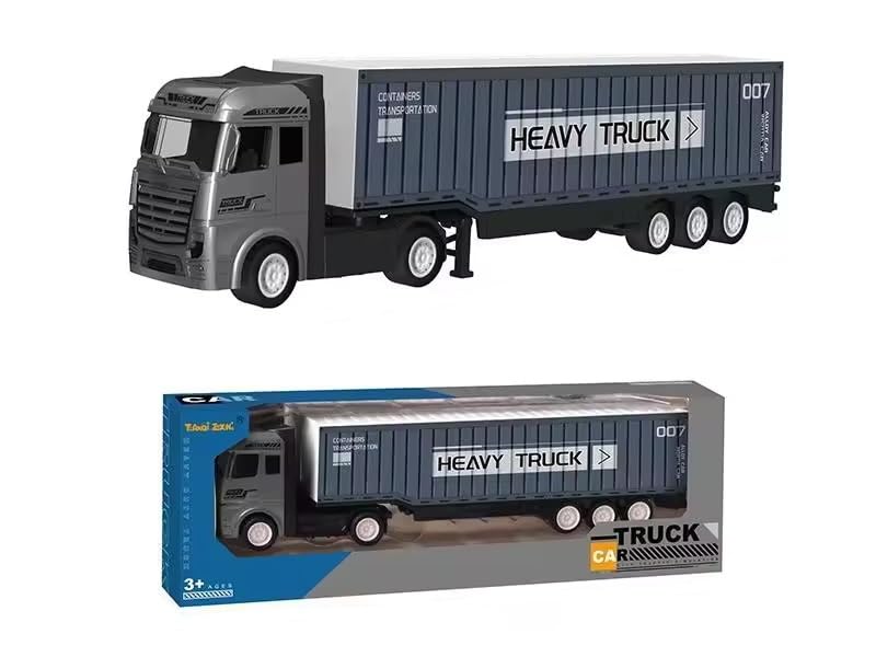 Invite 1:48 Diecast Alloy Logistic-Transportation Big Heavy Truck Toys with Friction Powered Miniature Car Vehicle Toy for Kids, Boys and Girls (B0D3FNT1T3) Amazon Price History, Amazon Price Tracker