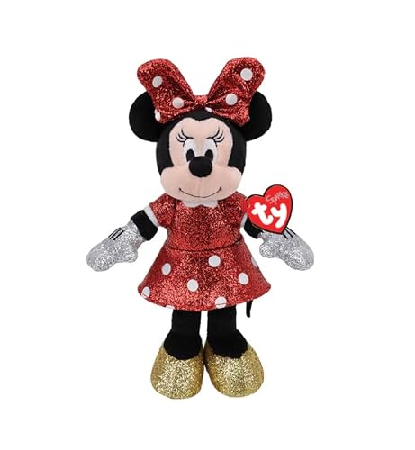 Ty Disney - Minnie Super Sparkle Red Beanie Baby